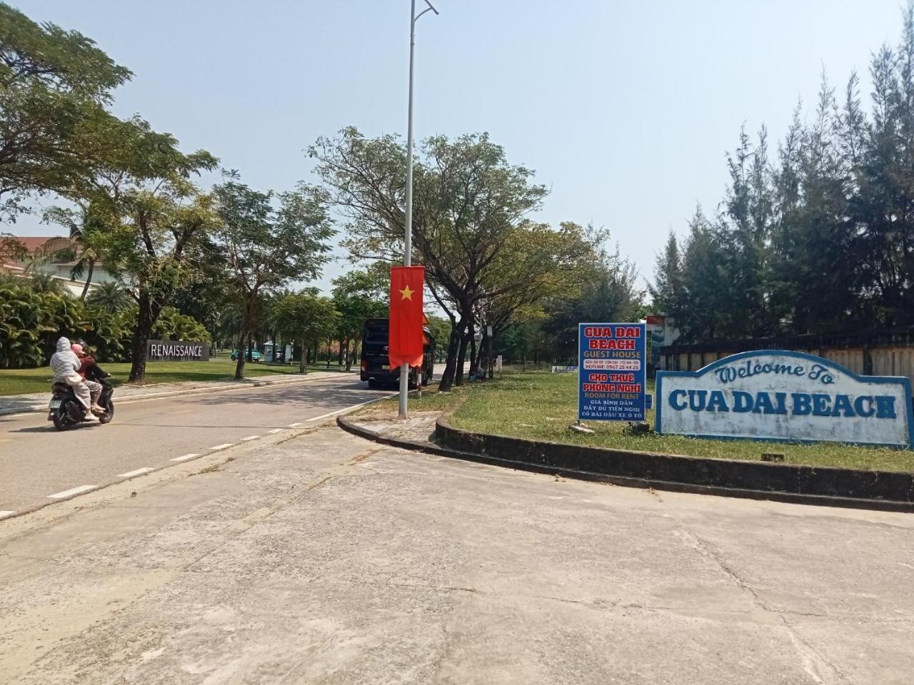 Cua Dai Beach Hotel View Beach & River An Luong Buitenkant foto