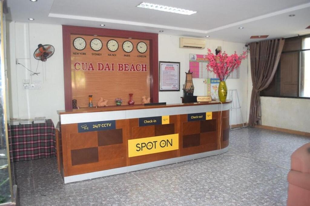 Cua Dai Beach Hotel View Beach & River An Luong Buitenkant foto