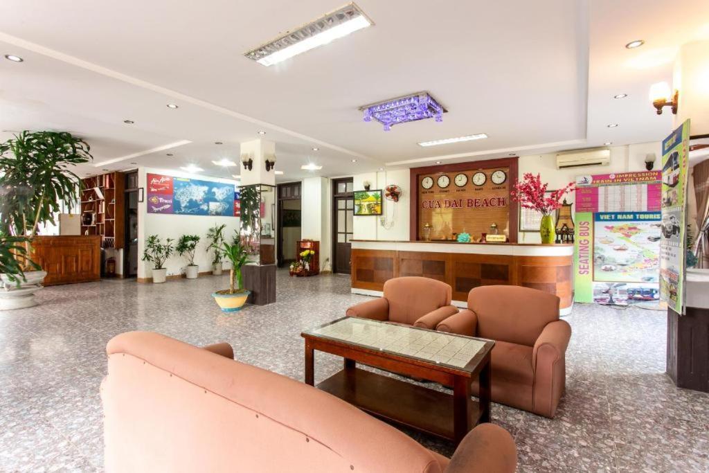 Cua Dai Beach Hotel View Beach & River An Luong Buitenkant foto