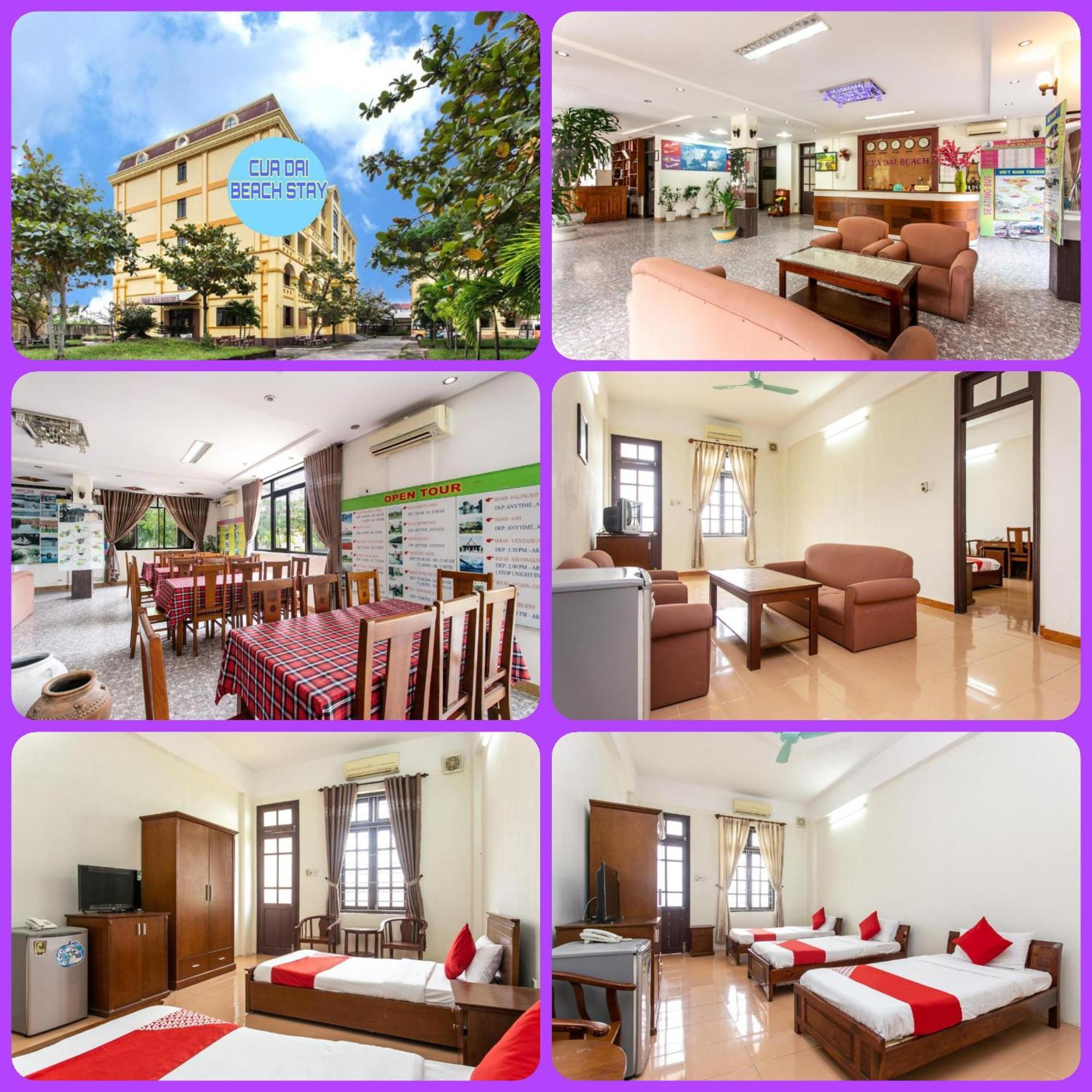 Cua Dai Beach Hotel View Beach & River An Luong Buitenkant foto