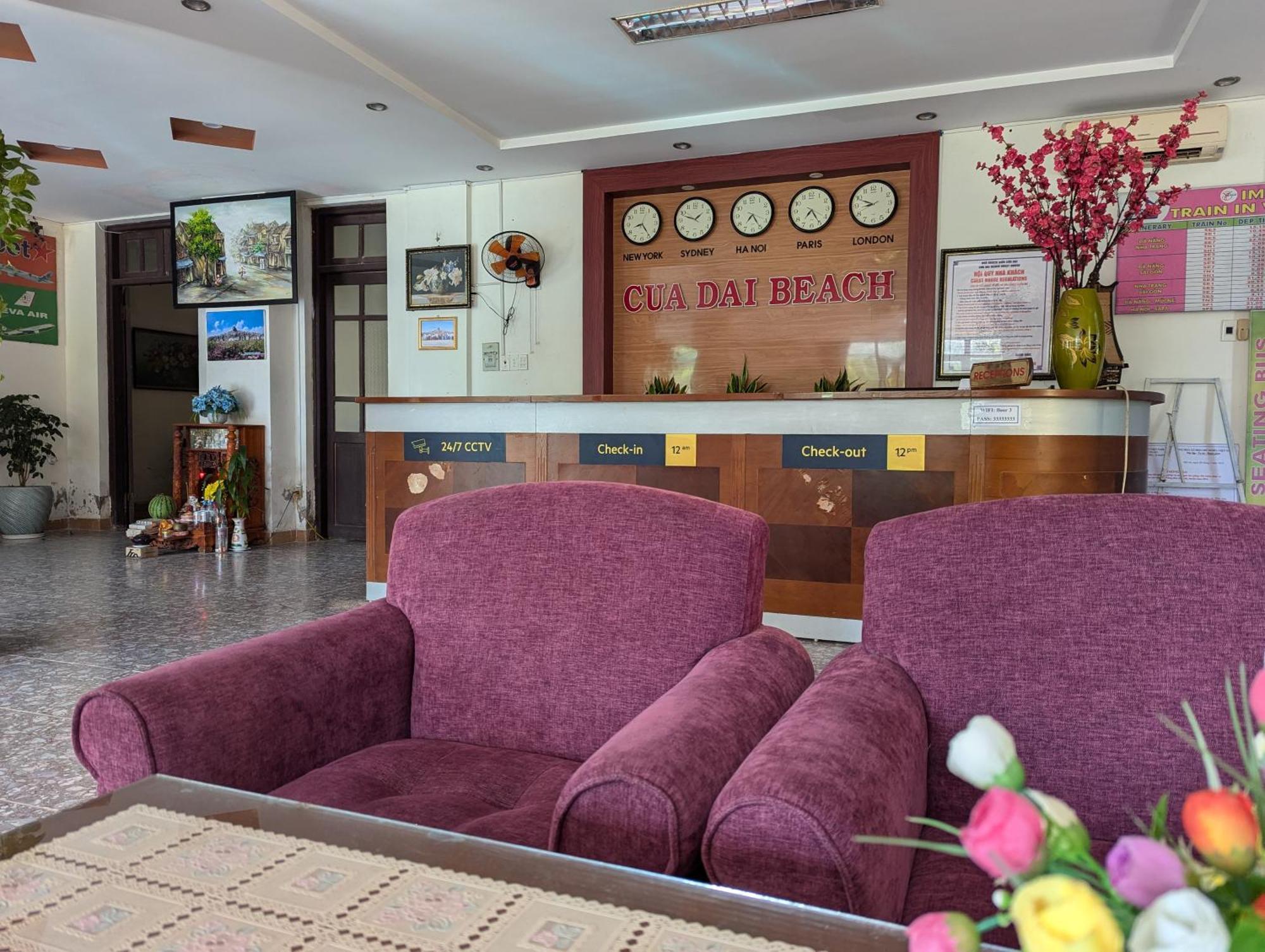 Cua Dai Beach Hotel View Beach & River An Luong Buitenkant foto